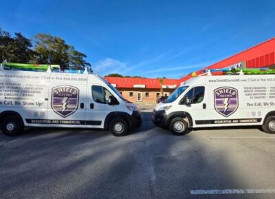 Shield Electric Service Trucsk